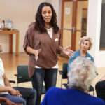 Mental health occupational therapy session